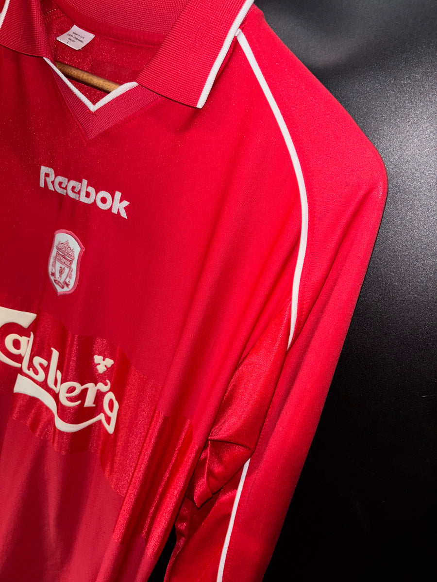 LIVERPOOL GERRARD 2001-2002 ORIGINAL JERSEY Size L