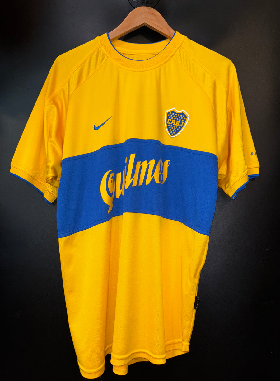 BOCA JUNIORS RIQUELME 2000-2001 ORIGINAL JERSEY Size L