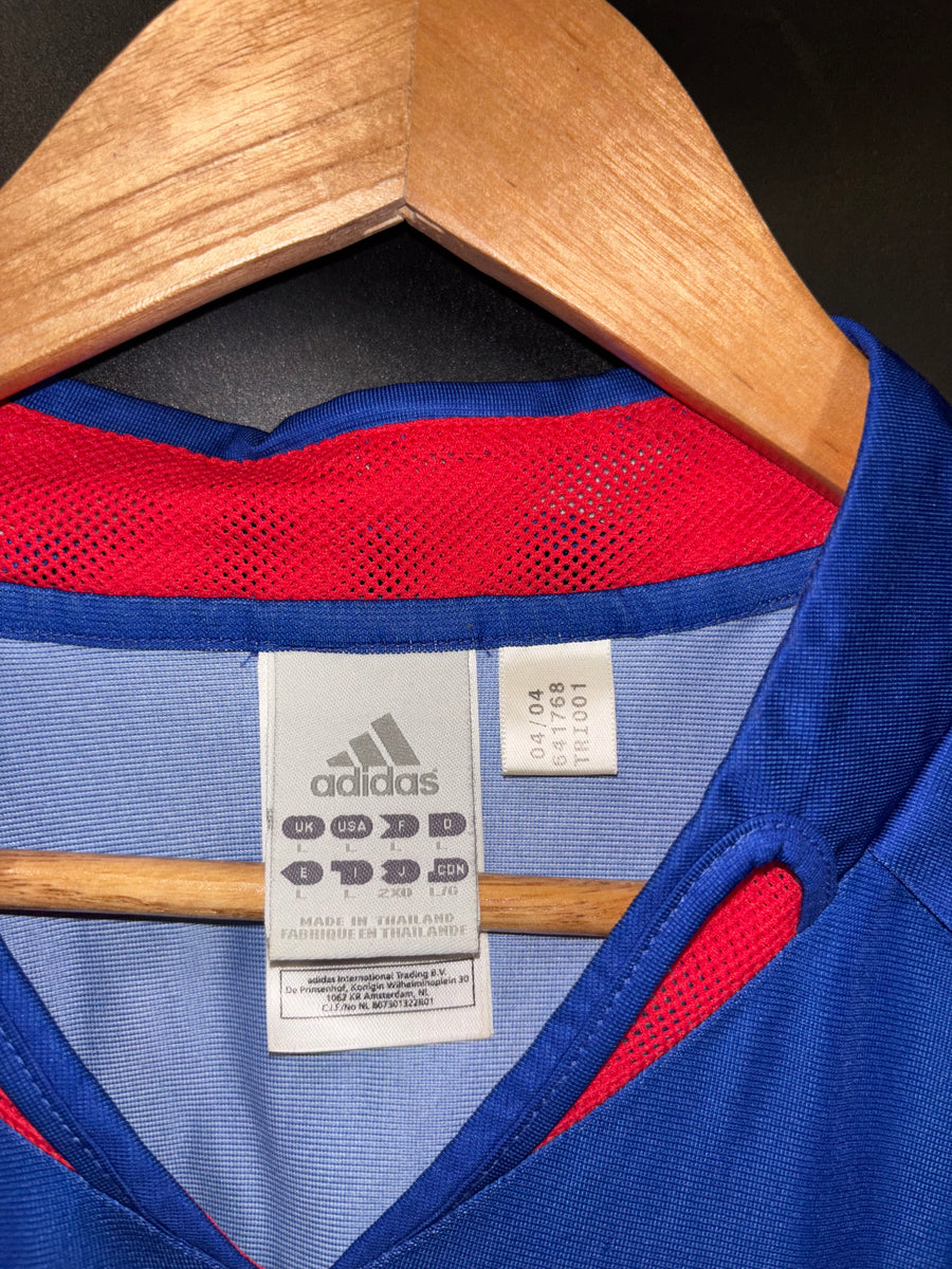 FRANCE ZIDANE 2004-2005 ORIGINAL JERSEY Size L
