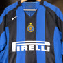 INTER MILAN ADRIANO 2004-2005 ORIGINAL JERSEY Size L