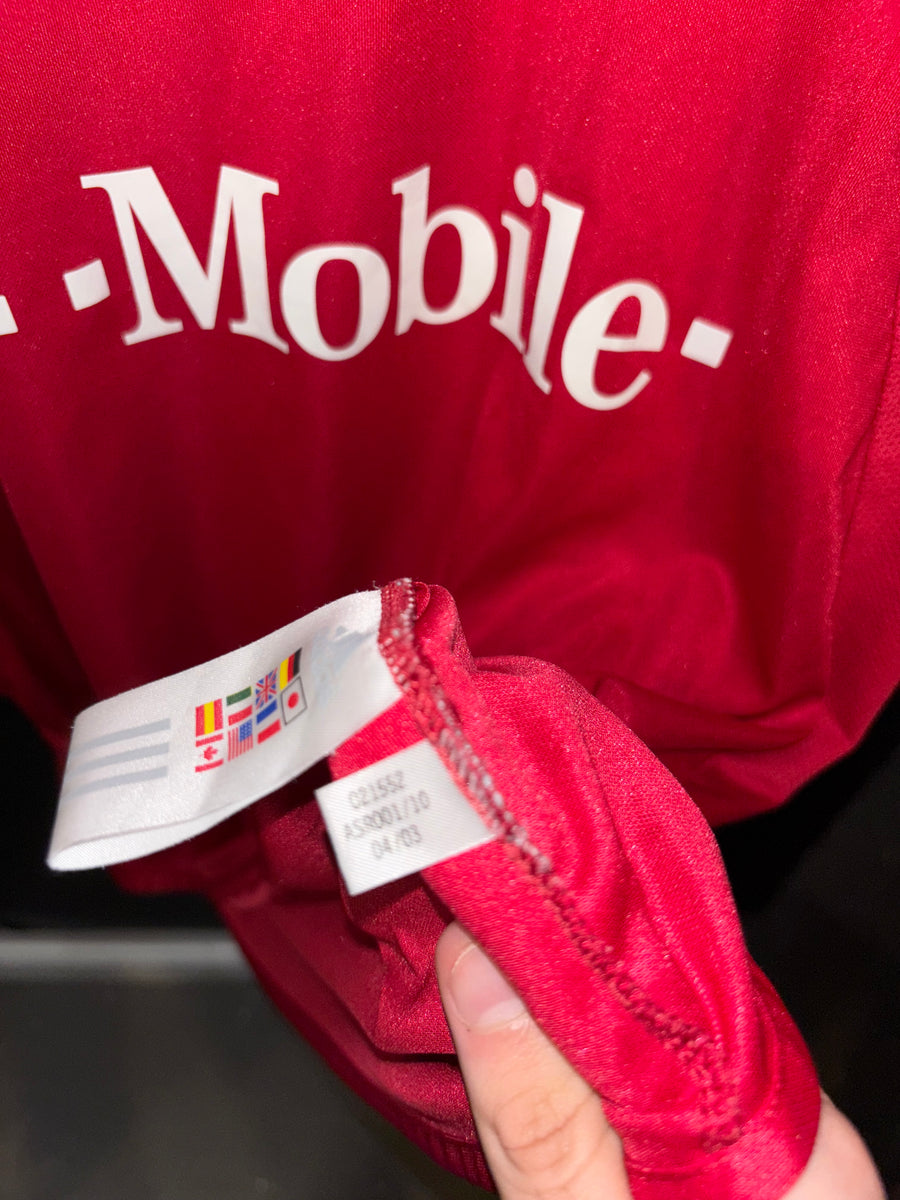 BAYERN MUNICH PIZARRO 2003-2004 ORIGINAL JERSEY Size L