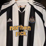 NEWCASTLE UNITED SHEARER 2005-2006 ORIGINAL JERSEY Size XL