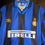 INTER MILAN ROBERTO CARLOS 1995-1996 JERSEY Size L