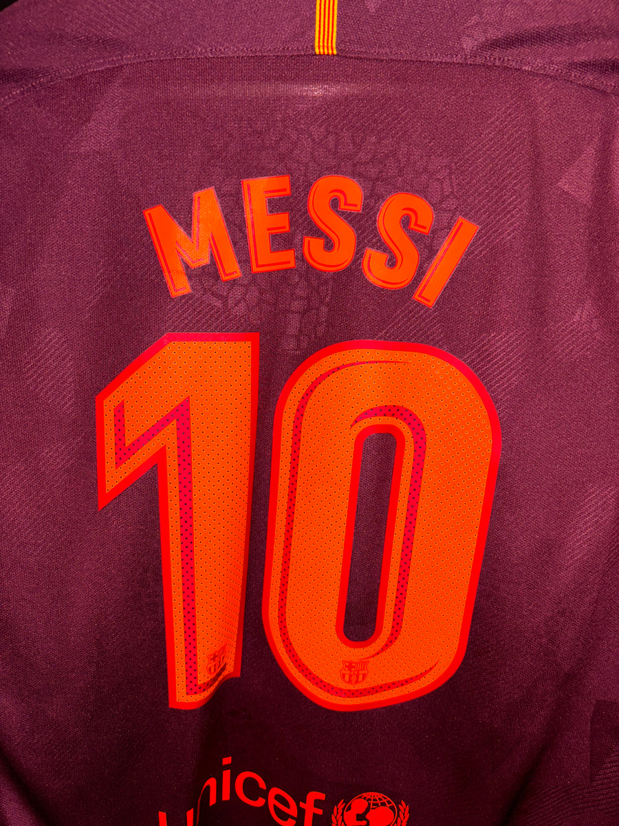 BARCELONA MESSI 2017-2018 ORIGINAL JERSEY Size L