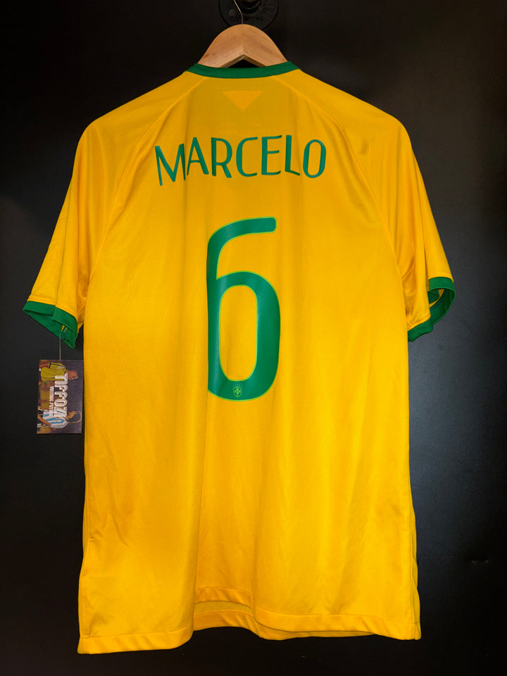 BRAZIL MARCELO 2014-2015 ORIGINAL JERSEY SIZE L