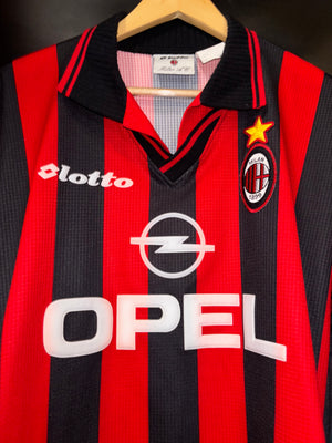 AC MILAN WEAH 1997-1998 ORIGINAL JERSEY Size L