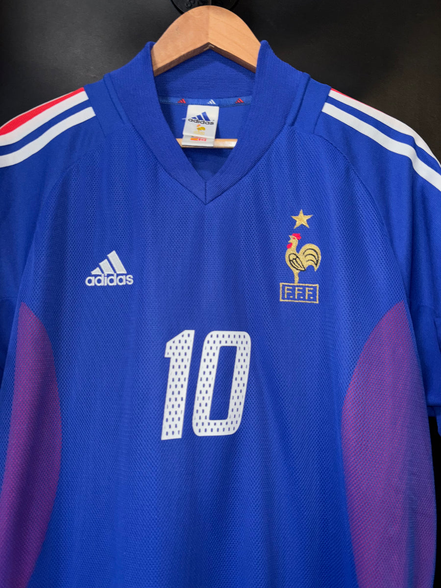 FRANCE ZIDANE 2002-2003 ORIGINAL JERSEY Size L