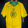 BRAZIL RONALDINHO 2004-2005 ORIGINAL JERSEY SIZE M
