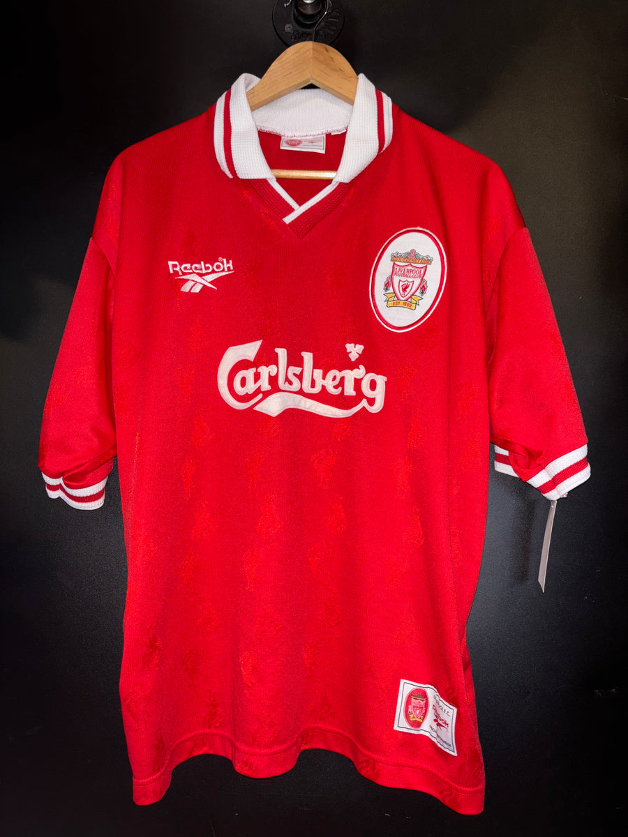 LIVERPOOL 1996-1997 ORIGINAL JERSEY Size XL