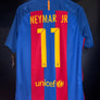 BARCELONA NEYMAR JR 2016-2017 ORIGINAL JERSEY Size M