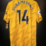 ARSENAL AUBAMEYANG 2019-2020 ORIGINAL JERSEY Size XL