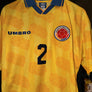COLOMBIA ESCOBAR 1994-1995 ORIGINAL JERSEY Size M