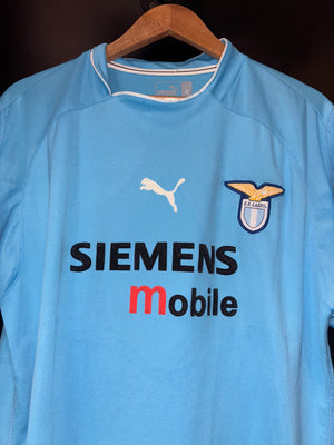 LAZIO SIMEONE 2002-2003 ORIGINAL JERSEY Size XL