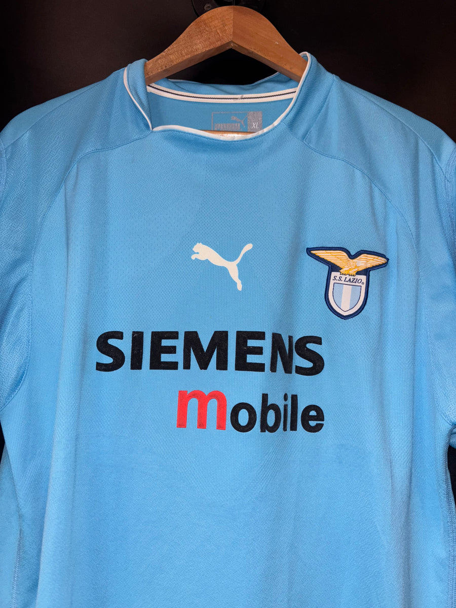LAZIO SIMEONE 2002-2003 ORIGINAL JERSEY Size XL