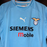 LAZIO SIMEONE 2002-2003 ORIGINAL JERSEY Size XL
