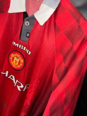 MANCHESTER UNITED CANTONA 1996-1997 ORIGINAL JERSEY Size XL