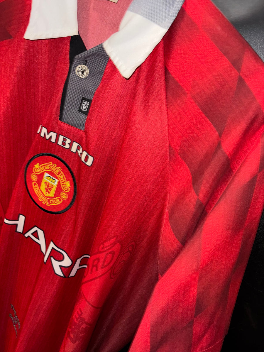 MANCHESTER UNITED CANTONA 1996-1997 ORIGINAL JERSEY Size XL