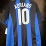 INTER MILAN ADRIANO 2004-2005 ORIGINAL JERSEY Size L