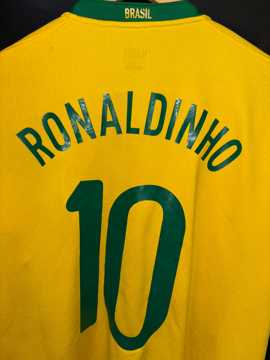 BRAZIL RONALDINHO 2008-2009 ORIGINAL JERSEY SIZE XL