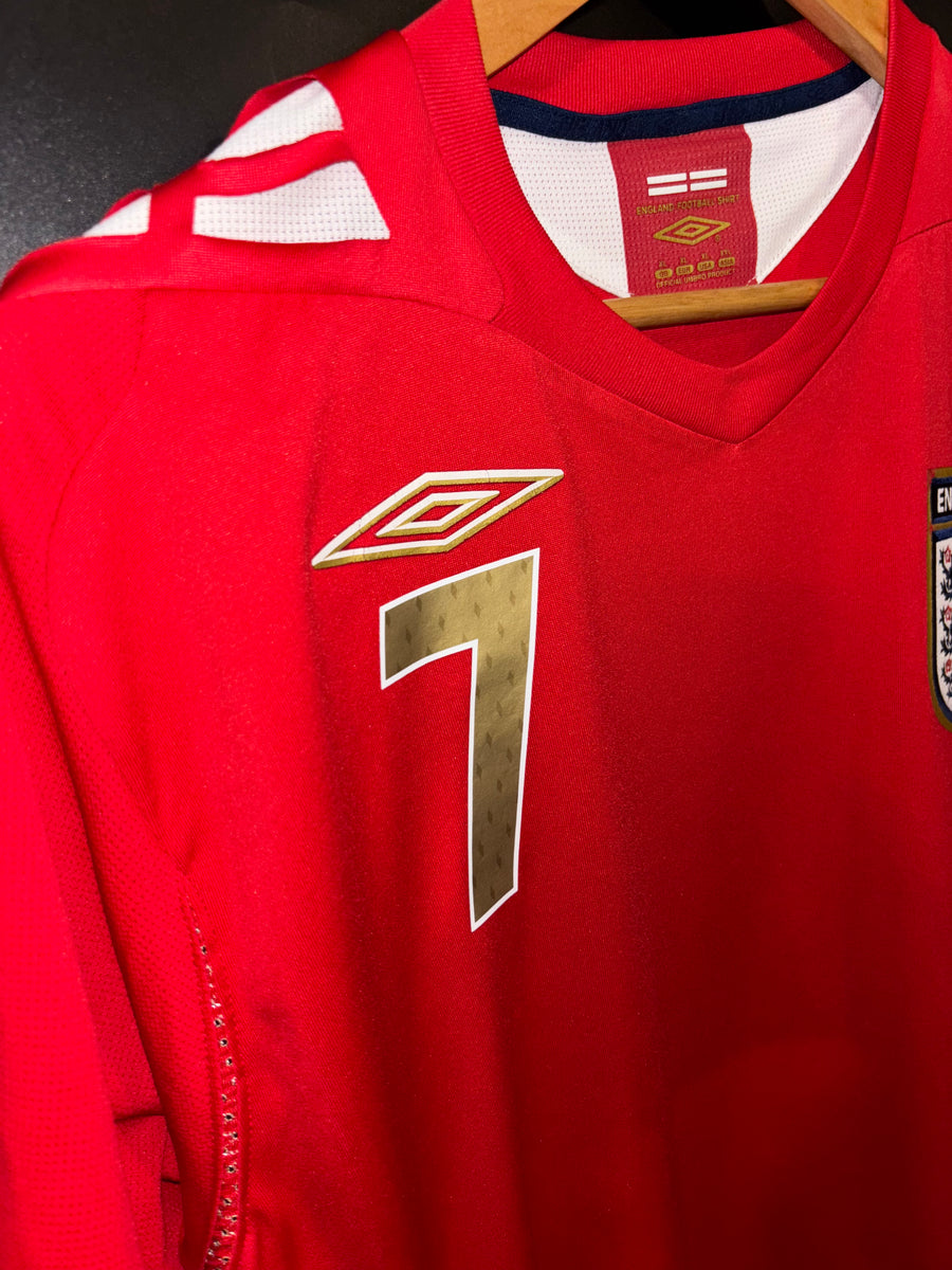 ENGLAND BECKHAM 2006-2007 ORIGINAL JERSEY Size XL