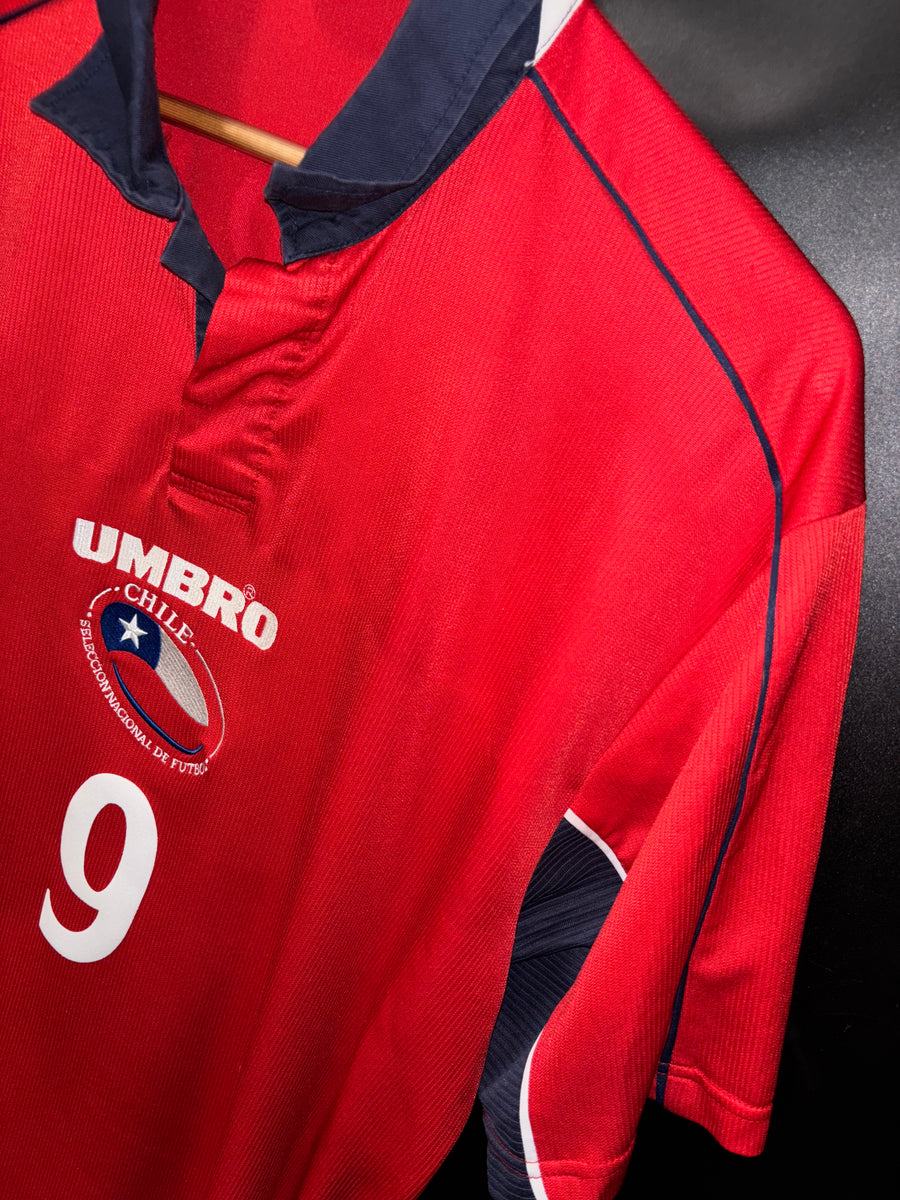 CHILE ZAMORANO 2001-2002 ORIGINAL  JERSEY SIZE XL