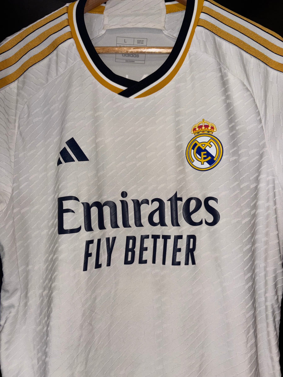 REAL MADRID BELLINGHAM 2023-2024 ORIGINAL PLAYER JERSEY Size L