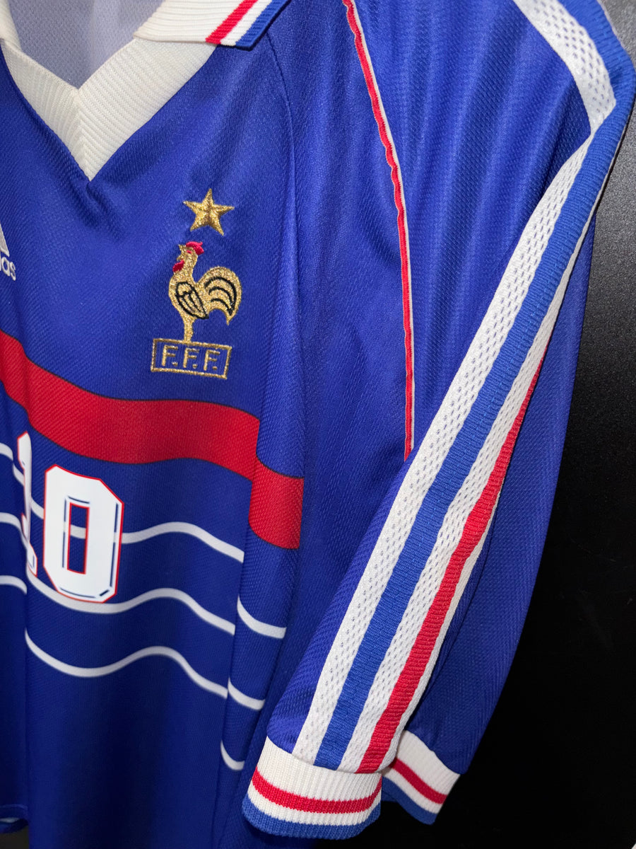 FRANCE ZIDANE 1998-1999 ORIGINAL JERSEY SIZE L