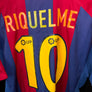 BARCELONA RIQUELME 2002-2003 ORIGINAL JERSEY Size M