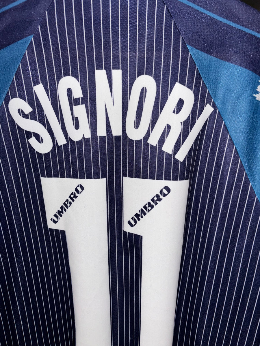 LAZIO SIGNORI 1996-1997 ORIGINAL JERSEY Size XL