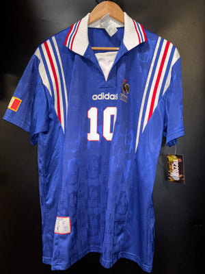 FRANCE ZIDANE 1996-1997 ORIGINAL JERSEY Size L