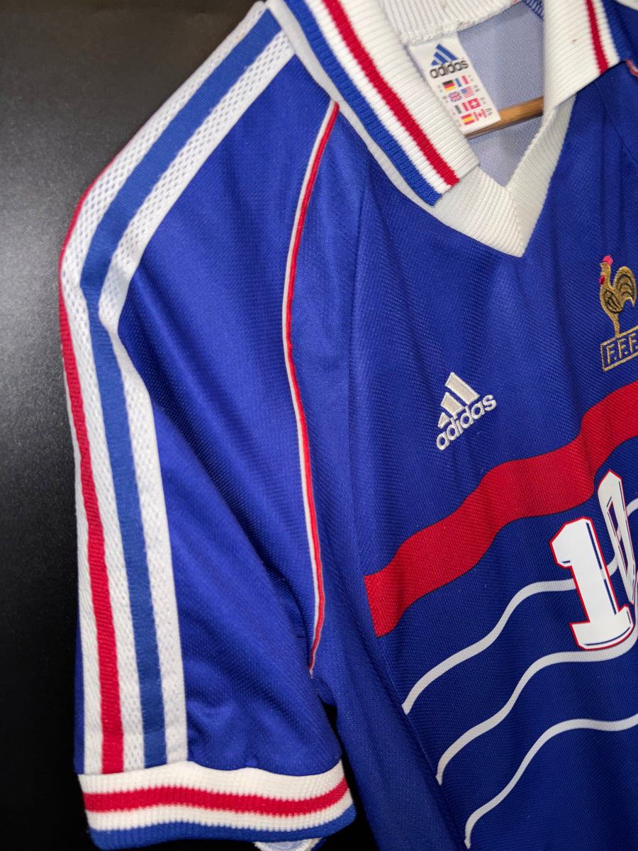 FRANCE ZIDANE 1998-1999 ORIGINAL JERSEY SIZE S