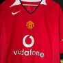 MANCHESTER UNITED RONALDO 2004-2005 ORIGINAL JERSEY Size XL
