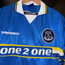 EVERTON MATERAZZI 1997-1999 ORIGINAL  JERSEY Size L