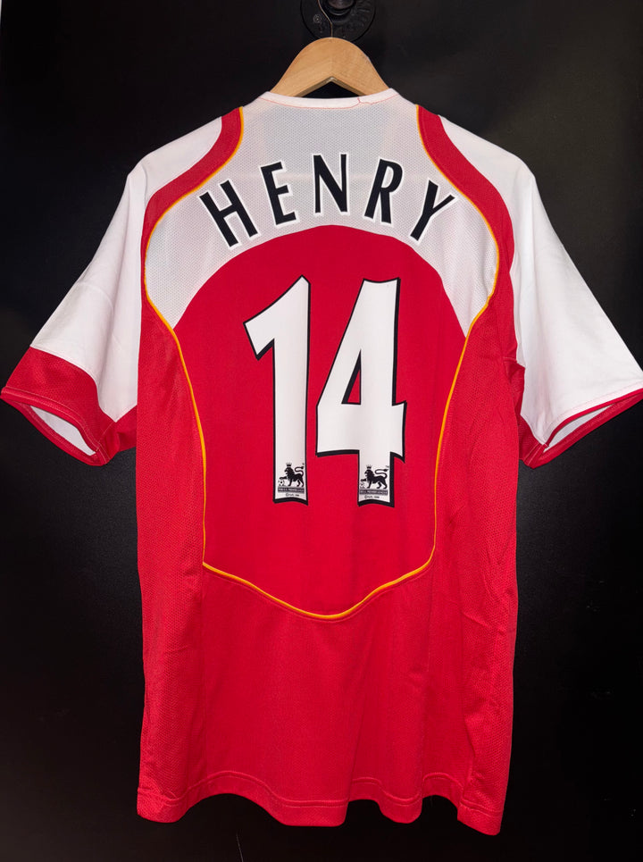 ARSENAL HENRY 2004-2005 ORIGINAL JERSEY Size M