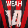 AC MILAN WEAH 1997-1998 ORIGINAL JERSEY Size L