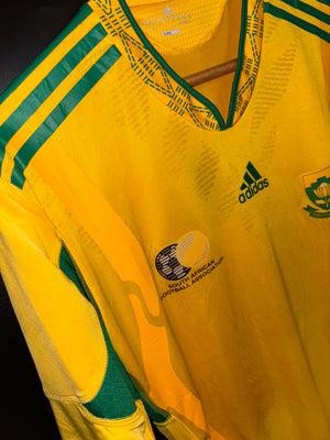 SOUTH AFRICA 2010-2011 ORIGINAL PLAYER JERSEY Size XL