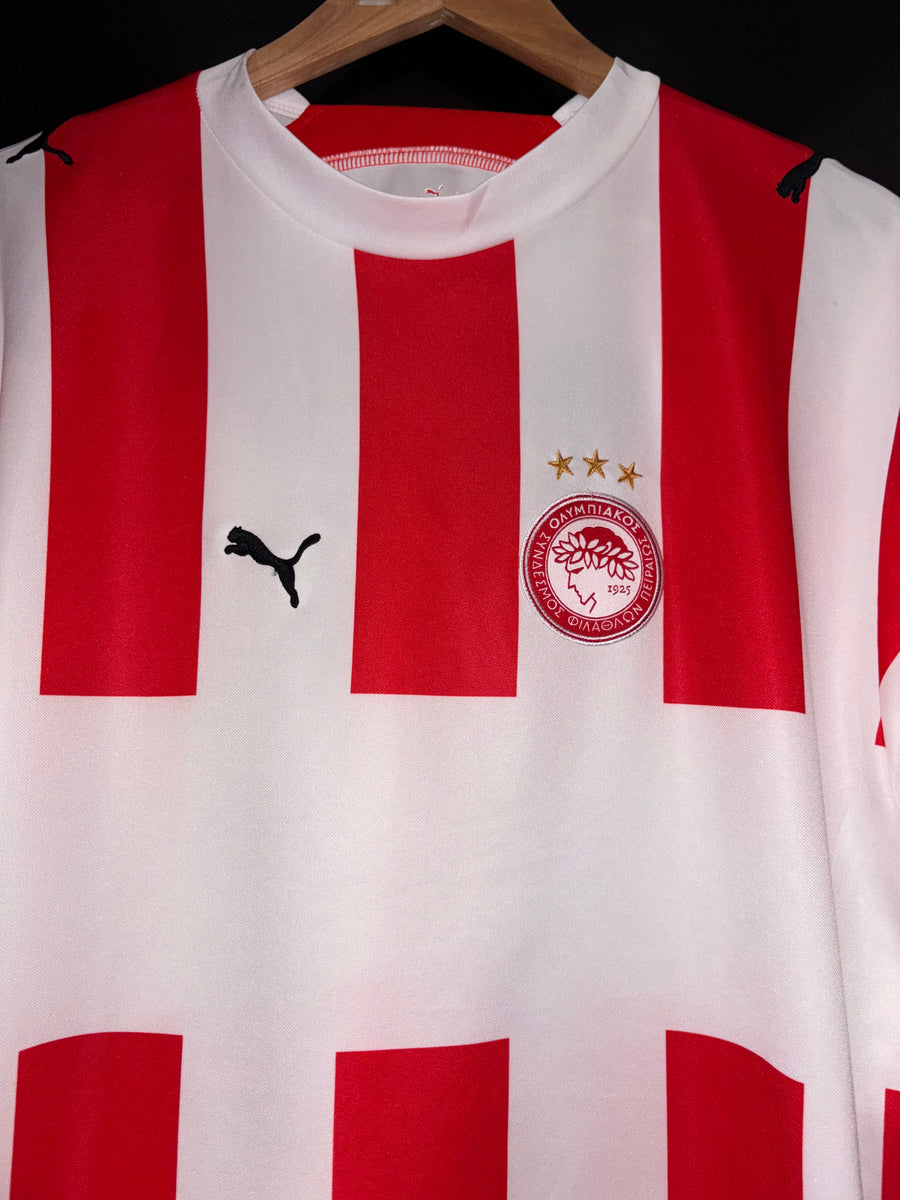 OLYMPIACOS FC 2007-2008 ORIGINAL JERSEY SIZE L