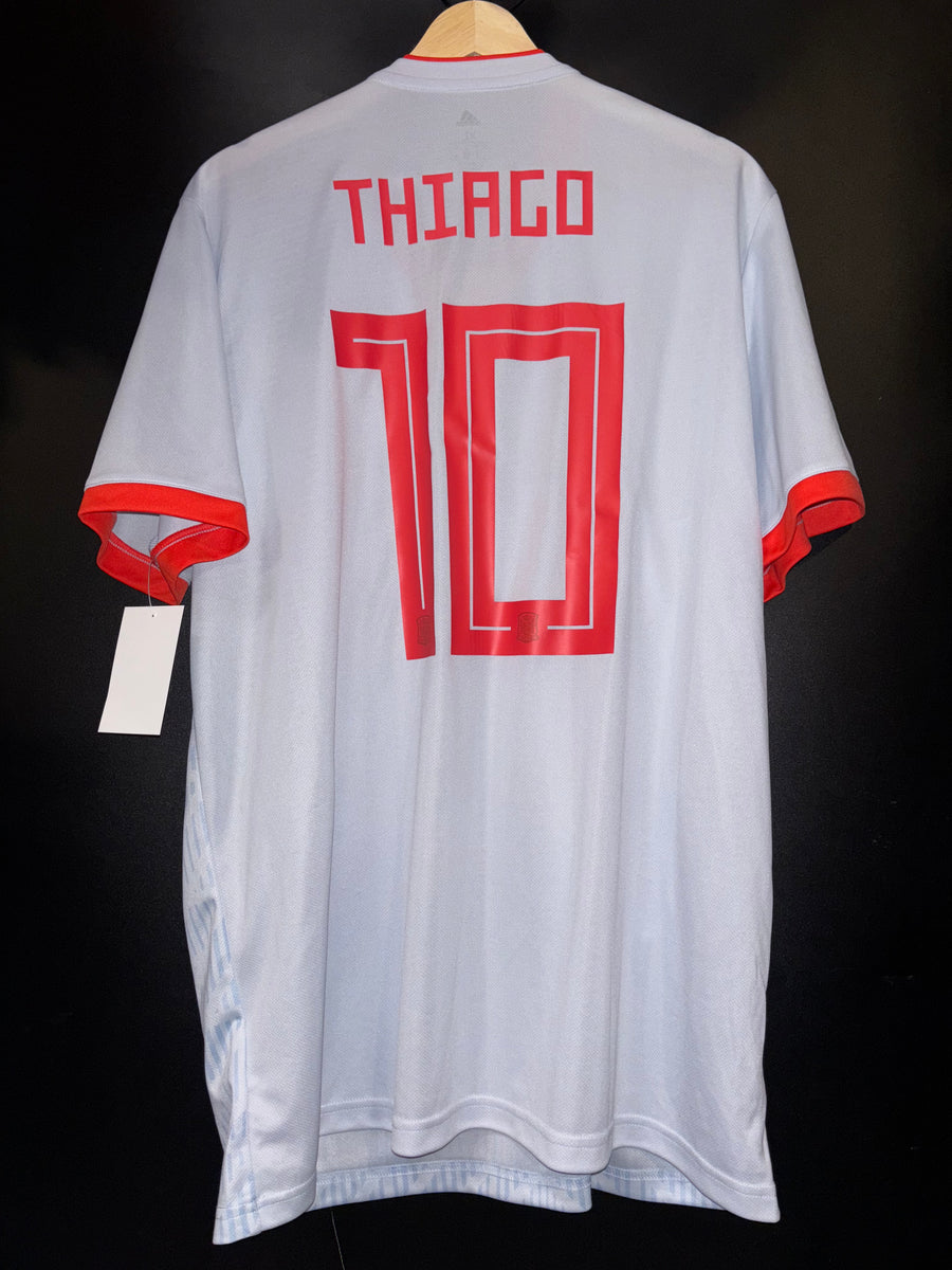 SPAIN THIAGO ALCANTARA 2018-2019 ORIGINAL JERSEY Size XL