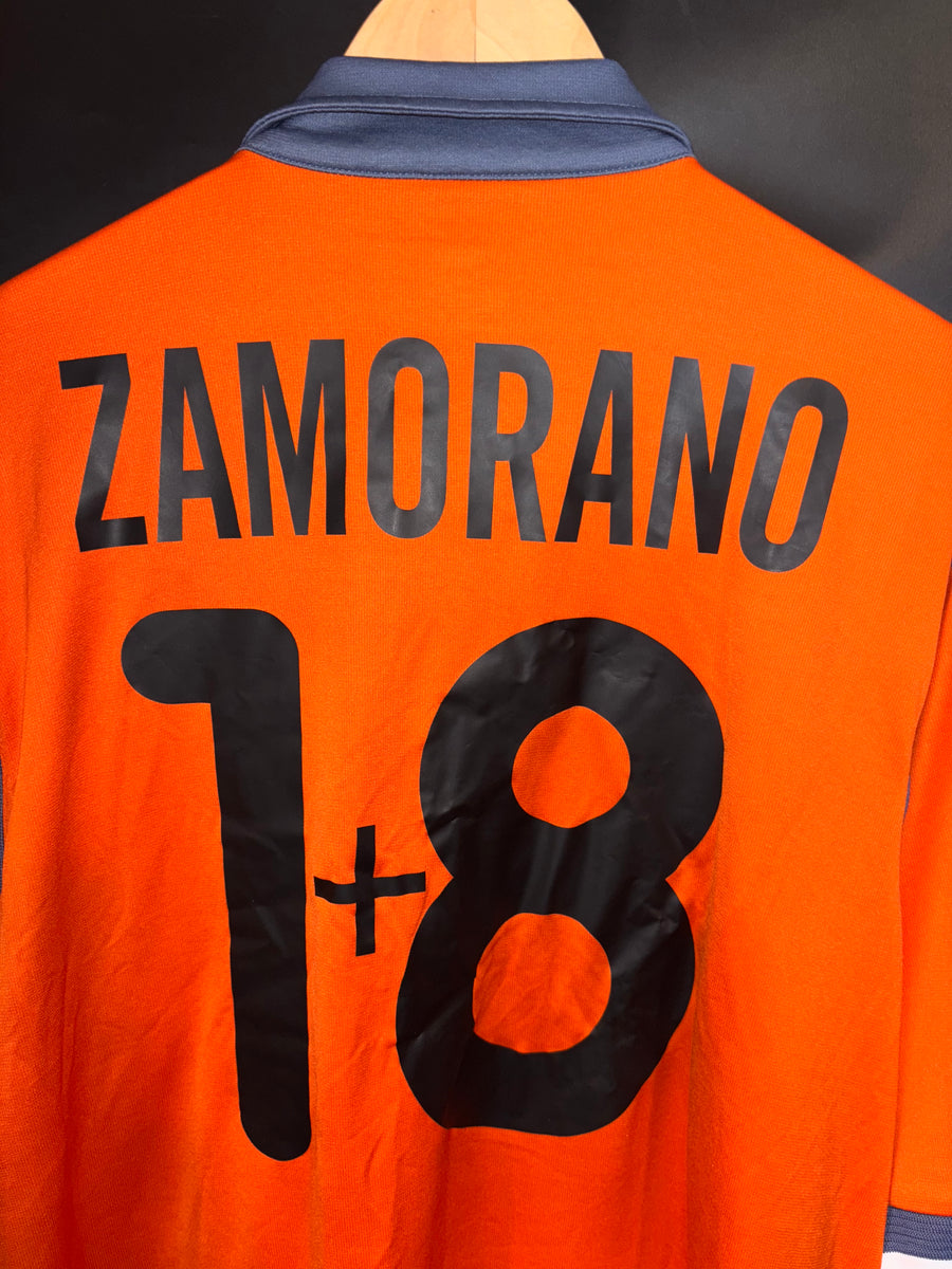 INTER MILAN ZAMORANO 2000-2001 ORIGINAL JERSEY Size XL
