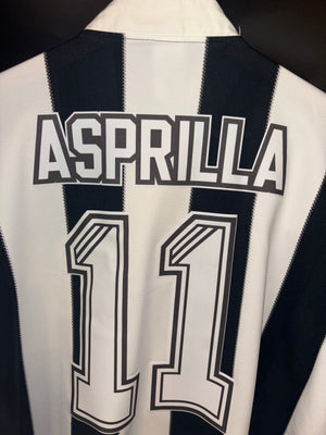NEWCASTLE UNITED ASPRILLA 1995-1996 ORIGINAL JERSEY Size XL