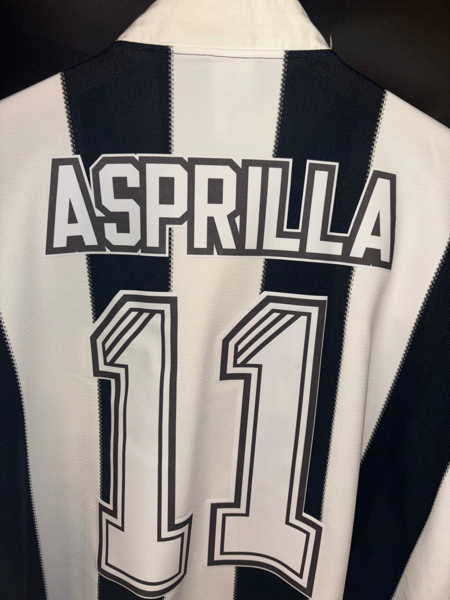 NEWCASTLE UNITED ASPRILLA 1995-1996 ORIGINAL JERSEY Size XL