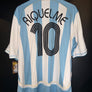 ARGENTINA RIQUELME 2006-2007 ORIGINAL JERSEY SIZE XL