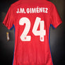ATLETICO MADRID GIMENEZ 2015-2016 ORIGINAL PLAYER JERSEY Size S