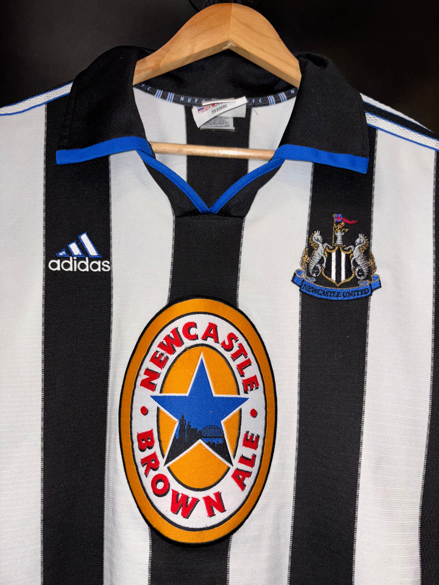 NEWCASTLE UNITED SHEARER 1999-2000 ORIGINAL JERSEY Size M