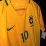 BRAZIL NEYMAR JR 2016-2017 ORIGINAL JERSEY SIZE M