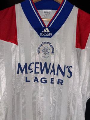 GLASGOW RANGERS 1992-1994 ORIGINAL AWAY JERSEY Size M