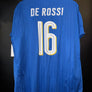 ITALY DE ROSSI 2016-2017 ORIGINAL JERSEY Size 2XL