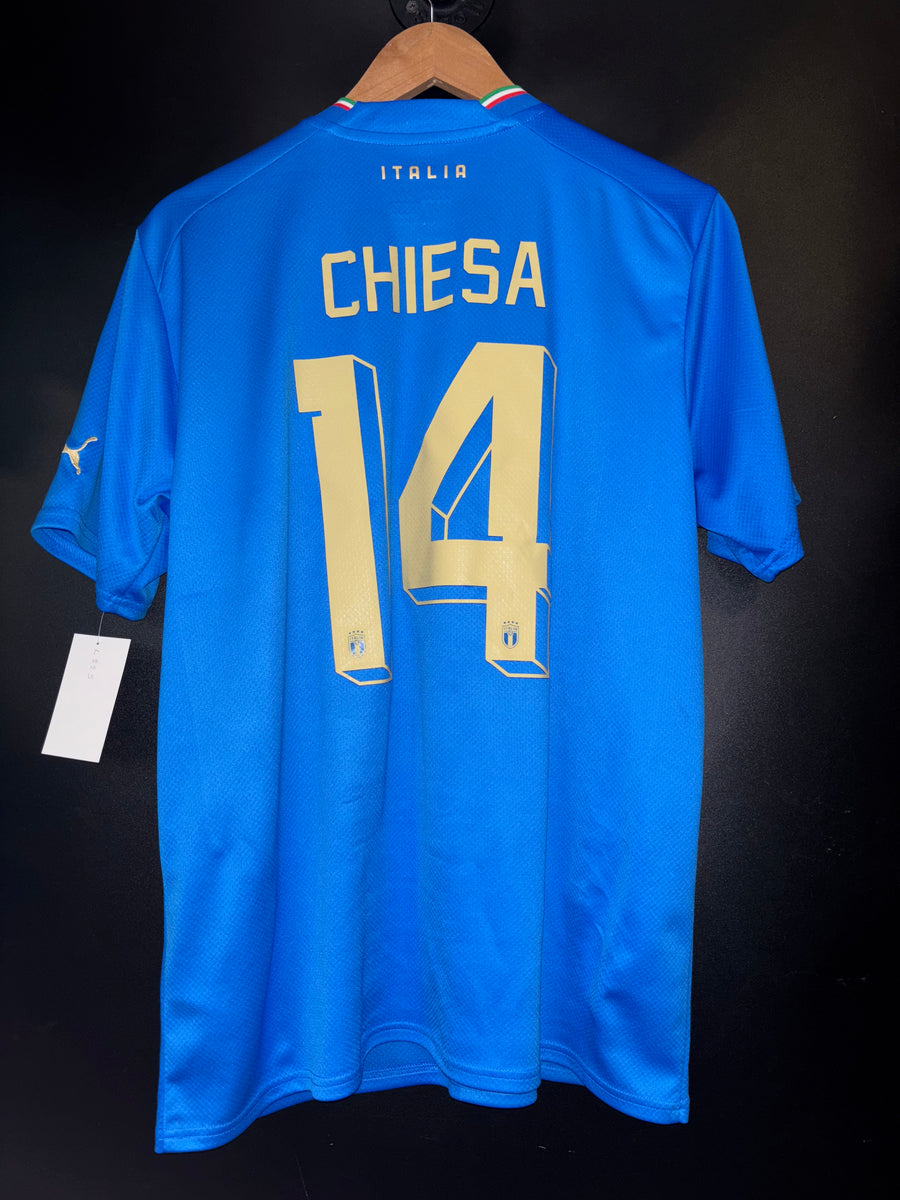 ITALY CHIESA 2022-2023 ORIGINAL JERSEY Size L