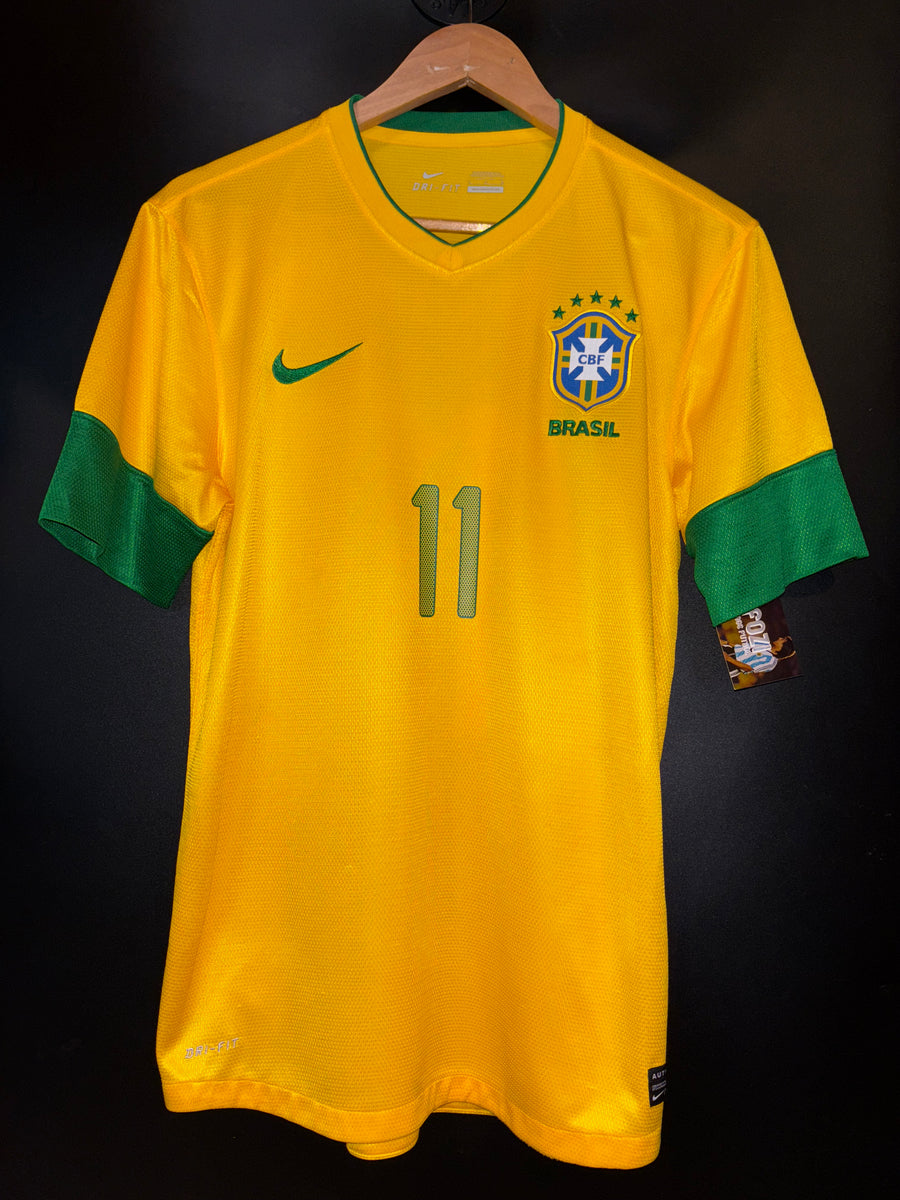 BRAZIL NEYMAR JR 2012-2013 ORIGINAL JERSEY SIZE M