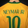 BRAZIL NEYMAR JR 2014-2015 ORIGINAL JERSEY SIZE XL